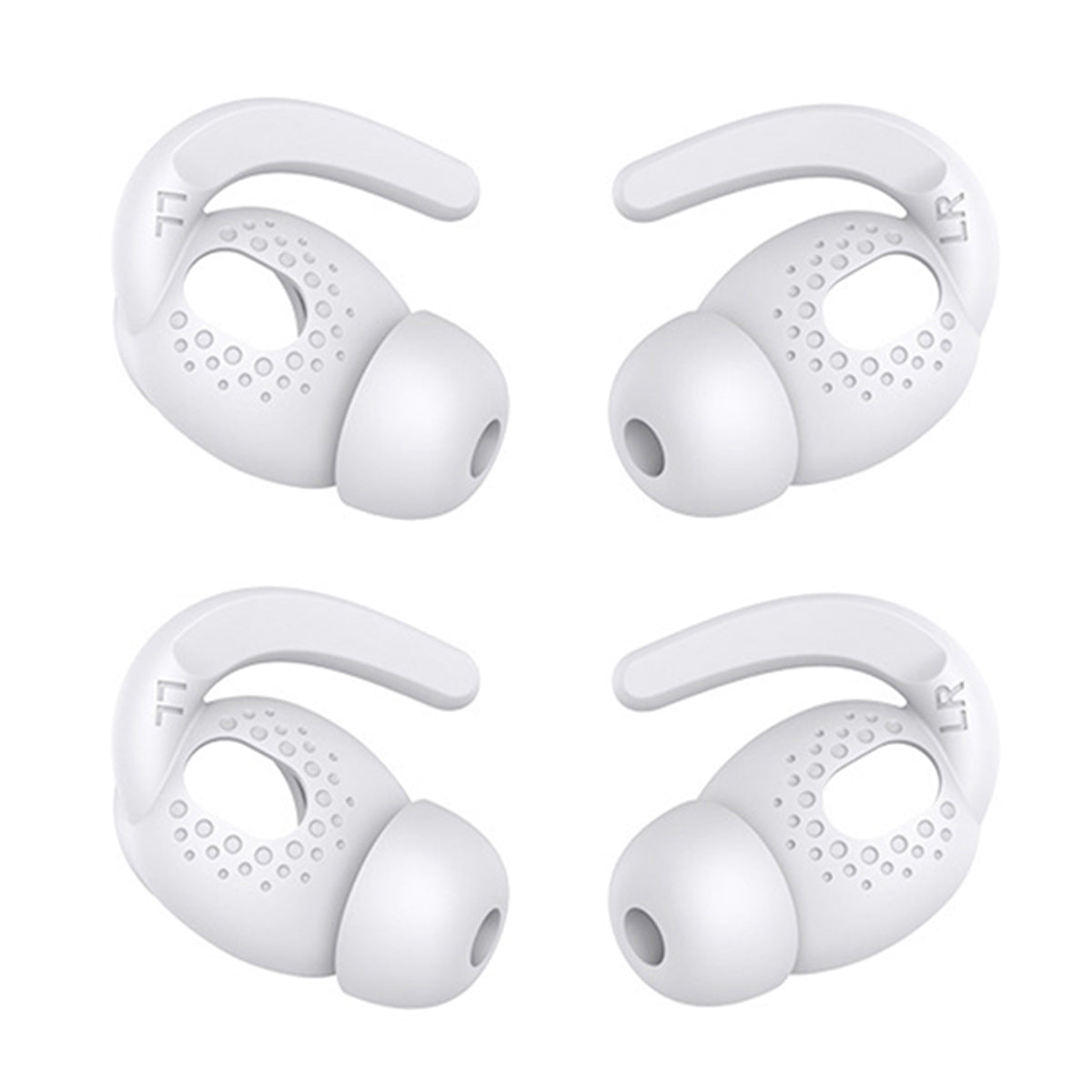 AHASTYLE PT40 2 Pairs L Size Earhook Eartips for Apple AirPods 3 Anti-slip Anti-lost Earbuds Sleeve Silicone Earphone Eartips AHASTYLE PT40 2 Pairs L Size Earhook Eartips for Apple AirPods 3 Anti-slip Anti-lost Earbuds Sleeve Silicone Earphone Eartips
